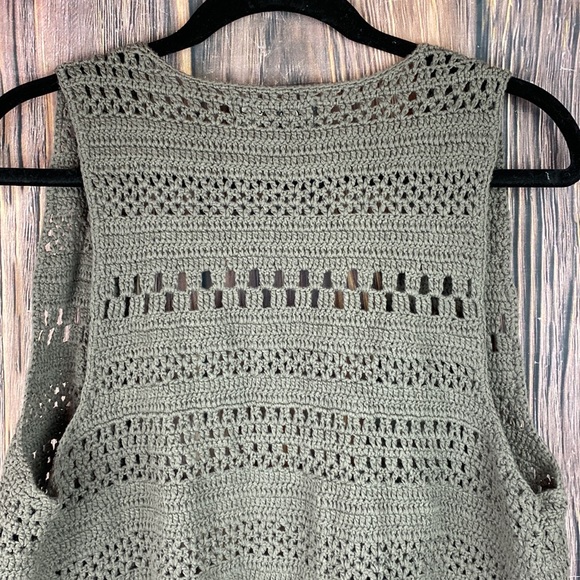 North River Outfitters Gray Knit Vest- Size Medium - Picture 7 of 9